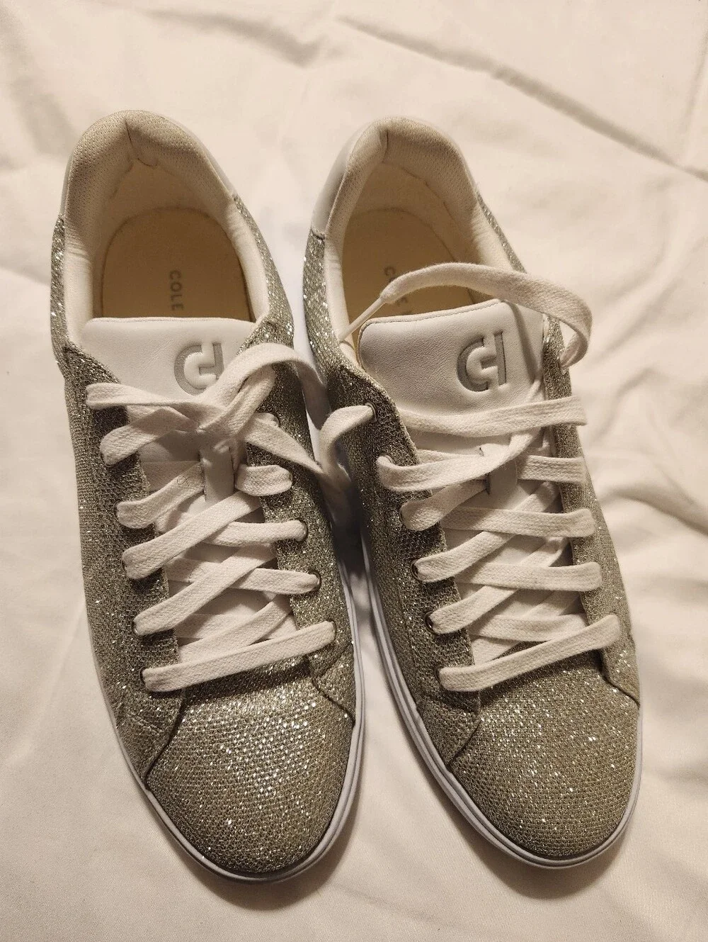 Cole Haan Women's Silver Sneaker